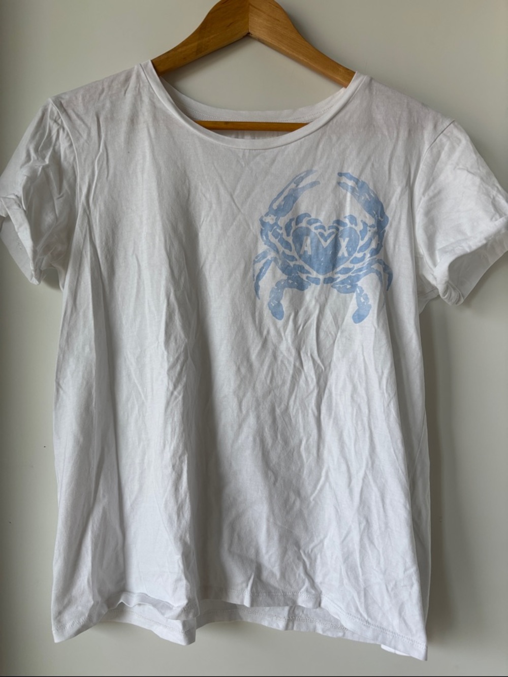 Armani Exchange White Tee